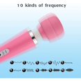 thumbnail image 3 of HLONK Personal Massager with 10 Powerful  Vibrations(Black), 3 of 8