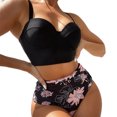 thumbnail image 2 of Cheers US Women Two Piece High Waisted Bikini Set Swimsuits Push Up Halter Tummy Control Bottoms Bathing Suits, 2 of 7