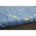 thumbnail image 5 of Nourison Grafix Transitional Botanical Light Blue 5'3" x ROUND Area Rug, (5' Round), 5 of 8