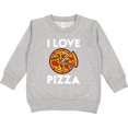 thumbnail image 2 of Inktastic I Love Pizza Toddler Sweatshirt, 2 of 4