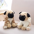 thumbnail image 3 of 20CM Stuffed Simulation Dogs Plush Sharpei Pug Lovely Puppy Pet Toy PlushToy Children Kids Birthday Gifts, 3 of 9