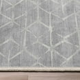 thumbnail image 6 of Well Woven Abstract Kintsugi Modern Geometric Flat-Weave Gray 7'7" x 9'10" Area Rug, 6 of 7