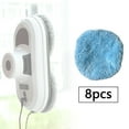 thumbnail image 6 of yotijay Cleaning Cloth for Window Cleaner Robot Replacement Pads for Tile Door Glass Blue 8 pieces, 6 of 9