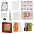 Flash Sale Needle Felting Kit Photo Frame Wool Felting Supplies Animal