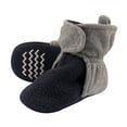thumbnail image 1 of Hudson Baby - Calcetines unisex para bebé, diseño de forro polar, color azul marino, gris jaspeado, 12 a 18 meses, 1 of 1
