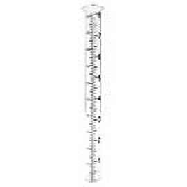 spi home- san pacific intl rain gauge glass replacement (small), 5 1/4 x 3/4 inch