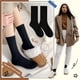 thumbnail image 3 of Calcetines EBMORE de Lana Merina para Botas, Cálidos para Invierno, 5 Pares para Mujer, 3 of 6