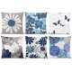 thumbnail image 1 of Comminy Fundas De Almohada De 18 X 18, Juego De 6 Fundas De Almohada Decorativas Con Diseño De Margaritas Y Flores Para Sofá, Funda De Almohada Moderna Para Patio, Sala De Estar, Cama, Decoración Del, 1 of 5