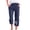 Navy, variant on Oalirro Capris for Women Loose Fit with Pockets Casual Summer Floral Print