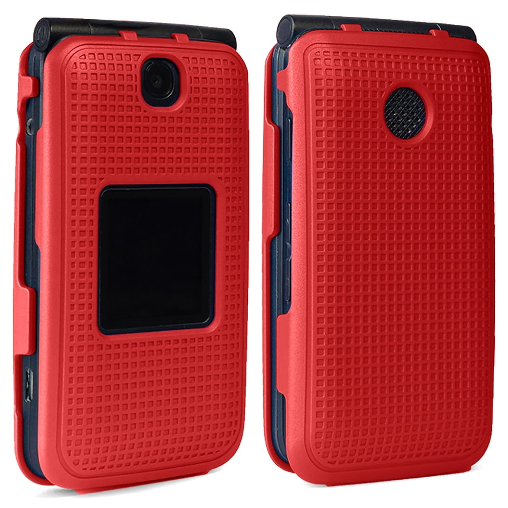 Case for Alcatel Go Flip V, Nakedcellphone Protective SnapOn Cover