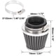 thumbnail image 4 of 4uds Universal Moto 44mm Aire Filtro Limpiador Redondo Cónico Negro, 4 of 7