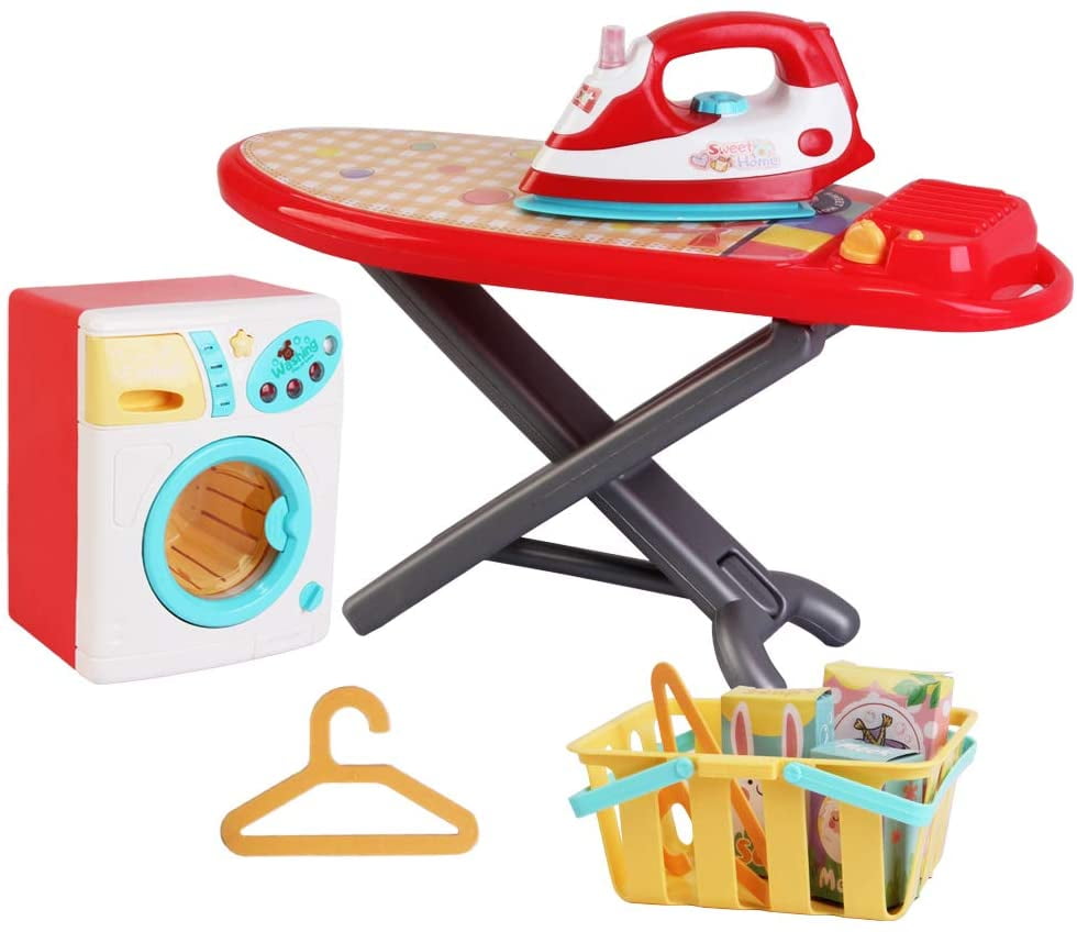 18" Doll IRONING SET Iron+Board Clothes Laundry for My Life as American Girl Boy 