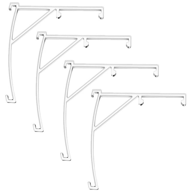 4pcs Valance Clips Replacement Blind Clamps Vertical Curtain Valance