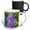 Multicolor, variant on 3drose, Usa, Michigan. Blooming French Lilac., 11oz Two-tone Green Mug
