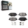 thumbnail image 1 of TEC Rear Ceramic Disc Brake Pads TEC-1377 for Car Ford Explorer Edge Flex Lincoln Taurus MKX Police Interceptor Utility MKS MKT, 1 of 10