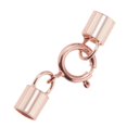 thumbnail image 4 of 1pc 925 Leather Cord End Jewelry Finding End With Clasp 3mm, 4 of 8