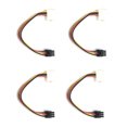 thumbnail image 1 of CSYANXING 4Pcs Easy-to-Install PCI-E Cable 4-Pin to 6-Pin for Molex Power Connectors Cable, 1 of 1