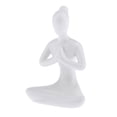 thumbnail image 4 of Figura de yoga de cerámica, estatua ornamental, escultura, decoración de escritorio de jardín, estilo 02. Estilo-02, 4 of 9