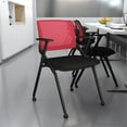 thumbnail image 2 of Bestar Folding Chair in Black and Red (Set of 2), 2 of 5