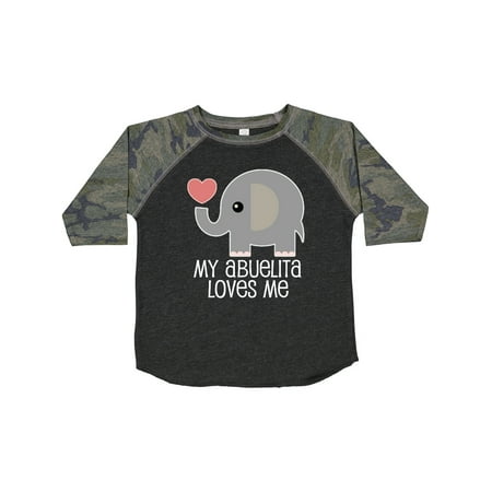

Inktastic My Abuelita Loves Me Gift Toddler Boy or Toddler Girl T-Shirt