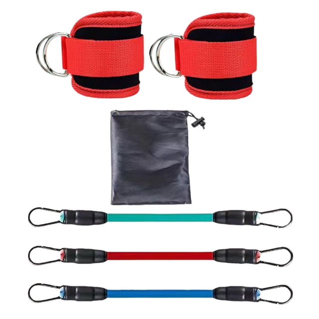 Bandas de resistencia Strade Fareast Limited Bandas de resistencia para tobillos con puños 3 niveles