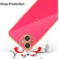 thumbnail image 4 of MYKOMI Designed for iPhone 13 Case 6.1 inch,Cute Plating Edge Love Hearts Pattern with Camera Lens Protection Phone Case for Girls Women, 4 of 9