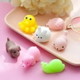 thumbnail image 4 of SharkTRUE Cute Animal Squishies Toy Kawaii Mochi Squeeze Toy Stretch Decompress Color Toy Hand S9n4, 4 of 8
