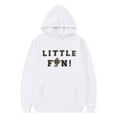 thumbnail image 1 of PMVFHDE Chandail Ras du Cou Garçon Enfant Tout-Petit Garçons Filles Manches Longues Rugby Football Imprimés Lettres Chaud Chandail à Capuchon chandail Hauts Tenues Enfants Survêtement WH2,2-3 Ans, 1 of 4