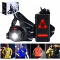 thumbnail image 1 of Waterproof IPX6 Chest Running Light with 3 Modes 45° Adjustable, Compatible with Outdoor Activities - Jogging, Camping, Hiking, Dog Walking, 1 of 5