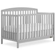 thumbnail image 5 of Dream On Me Odelle 5-in-1 Convertible Crib, Converts from Baby Crib to Toddler Bed, Day Bed, Kids Bed and Full Size Bed, Three Adjustable Mattress Height Positions, Pebble Gray, 5 of 9