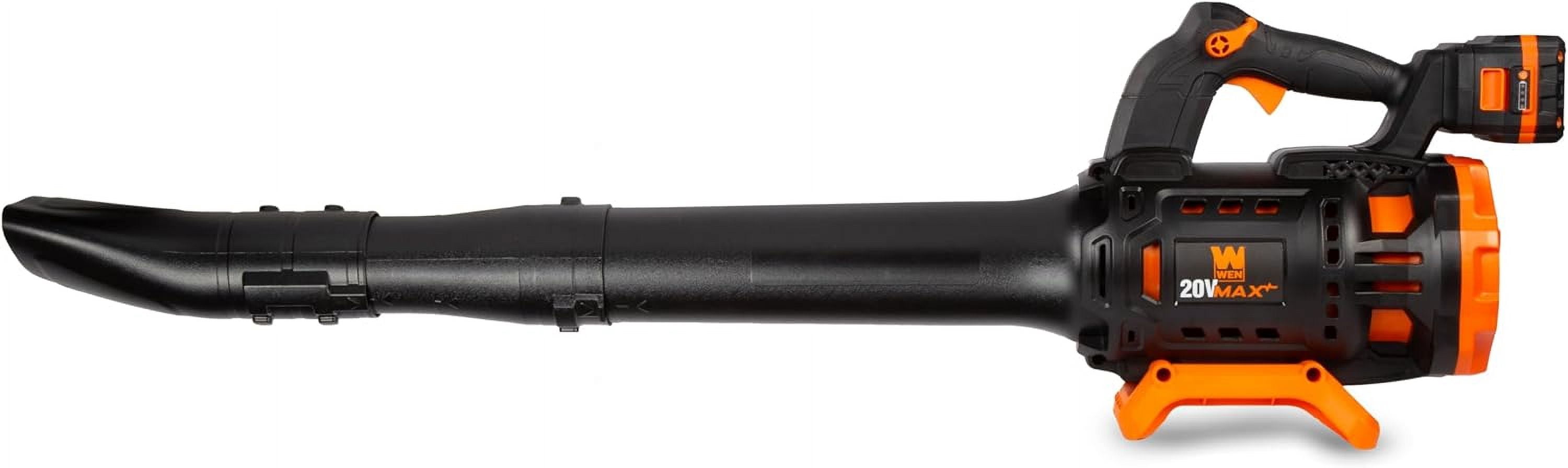 WEN Brushless Cordless Axial Blower with 20V Max 4Ah Battery and Charger (20711)