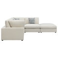 thumbnail image 5 of Serene 5-piece Upholstered Modular Sectional Sofa Beige, 5 of 17