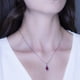 thumbnail image 4 of Collar para Mujer con Cristal Fino Swarovski Drop– Bañado en Rodio Collar Elegante y Brillante-Collares de Mujer de Moda- Joyería para Mujer de Moda- Regalo especial Ortiz Espinosa Temporada, 4 of 4