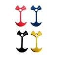 thumbnail image 1 of SHISUYAN 8 Pcs Clous de Pont en Alliage d'Aluminium, Clous de Sol Réglables en Forme d'Arêtes de Poisson, Piquets de Tente de Mariage, Chemin de Terrasse (Chacun 2 Rouge, Bleu, Noir et Or), 1 of 9