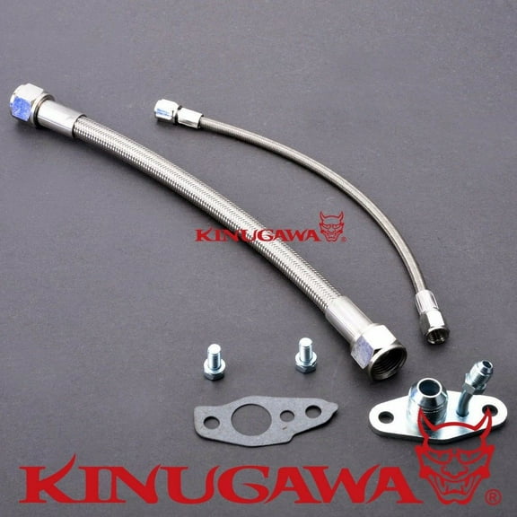 Kinugawa Turbo Oil Feed / Return Line TOYOTA CT12 CT20 CT26 4AN / 10AN High Flow
