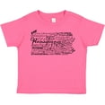 thumbnail image 3 of Inktastic Pennsylvania State word salad Boys or Girls Toddler T-Shirt, 3 of 5