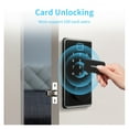 thumbnail image 4 of Door Lock, 5 In 1 Smart Lock Keyless Entry Fingerprint Password IC Card Key Deadbolt TTLock Auto Door Lock For Home Office ,Easy to Install, 4 of 7