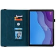 thumbnail image 4 of Allytech Case for Lenovo Tab M10 HD 2nd Gen (TB-X306X) / Smart Tab M10 HD 2nd Gen (TB-X306F) 10.1" 2020, Multi-Angle Viewing Kickstand Shockproof Case Cover for Lenovo Tab M10 HD 2nd Gen,Darkblue, 4 of 6