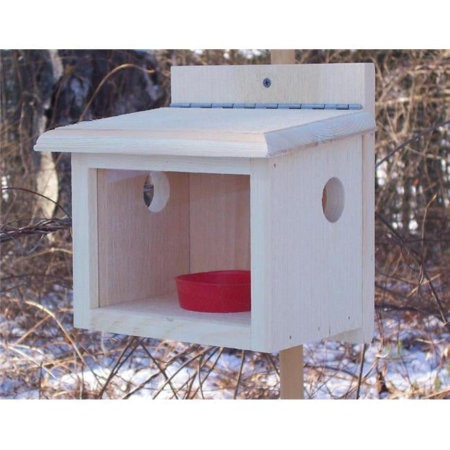 Coveside 20910 Post Mount Bluebird Feeder Walmart Com