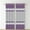 Purple, variant on Nanqianyi Pink Grey Stripe Blackout Curtains for Bedroom, 42" x 96" Length Grommet Top Thermal Insulation Drapes, 2 Panels