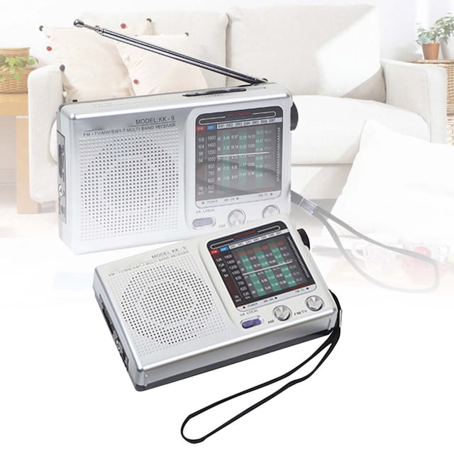 BotaniNest KK9 Portable Retro AM FM Shortwave Radio Vintage Style Full Band Mini Radio With High Sensitivity And Clear Sound For Home Travel
