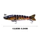 thumbnail image 3 of Señuelo artificial de 12,8 cm, hundible, con forma de varios peces, para pesca en el mar. Peces realistas que atraen a los peces. Portátil, ligero y duradero. Ideal para la pesca desde, 3 of 9