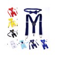 thumbnail image 3 of Children's Suspender Metal Clip Y Back Adjustable Elastic Suspenders Bow Tie Set, 3 of 4