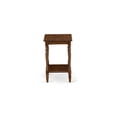 thumbnail image 4 of Home Square Wood End Table with Open Storage in Antique Walnut - Set of 2, 4 of 5