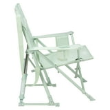 GCI Outdoor Kickback Rocker Foldable Rocking Camp Chair, Pastel Green ...