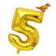 thumbnail image 5 of Globo jumbo dorado número 0-9 de 32 pulgadas con globo de para fiestas de cumpleaños de bebés y , decoraciones de de anive Yotijar  Globos de papel de aluminio Mylar, 5 of 7