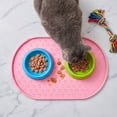 thumbnail image 5 of Pet Silicone Mat with Raised Edge, Paw Pattern Waterproof Non-Slip Mat for Dog & Cat Feeding, Easy to Clean and Anti Splash, 5 of 5