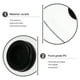 thumbnail image 4 of 1 funda protectora transparente para alimentos ahumados (mediana), 4 of 5