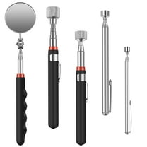 Wrvxzio 4Pcs Magnetic Pickup Tool Telescoping Grabber Tools Retractable Handle 1.5/ 3/ 10/ 15LB Pull Force for Bolt Screws ﻿