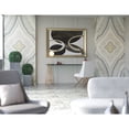 thumbnail image 2 of American Home Classic Brady Modern Metal and Glass Desk in High Polish Gold, 2 of 5